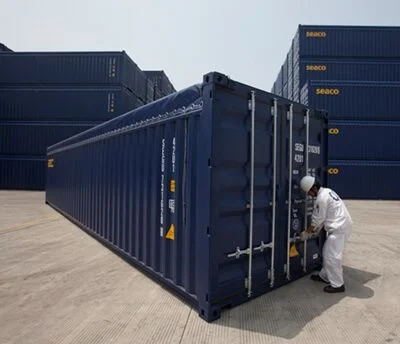 container di spedizione a cielo aperto da 40 piedi