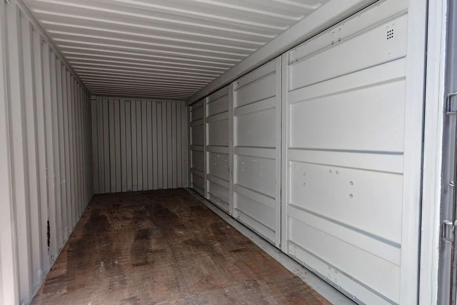 container di spedizione a cielo aperto da 20 piedi
