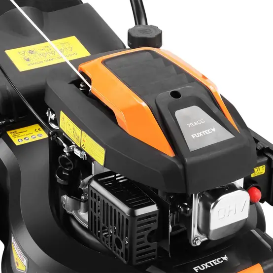 Rasaerba a spinta a benzina da 40,6 cm, 80 cc - FX-RM4180 Fuxtec - 45L
